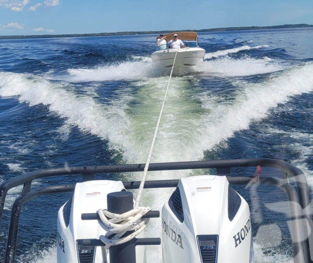 Boat towing